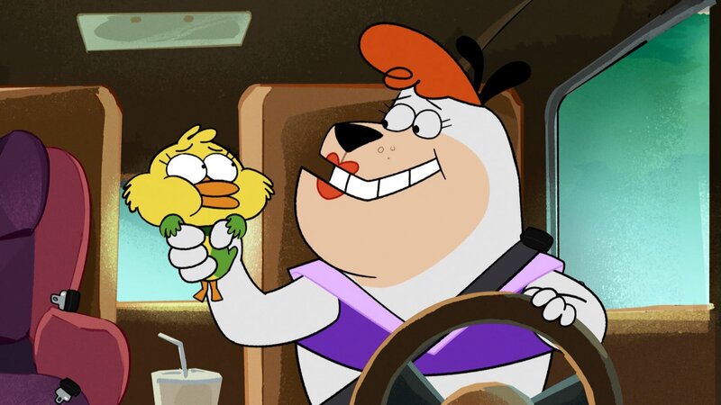 v.li.: Yakky Doodle, Chopper – Bild: Hanna Barbera