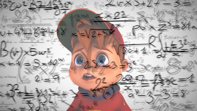 Mathe ist für Alvin sehr schwer zu verstehen. Wird er bis zur Prüfung seine Angst vor Zahlen besiegen? – Bild: SUPER RTL