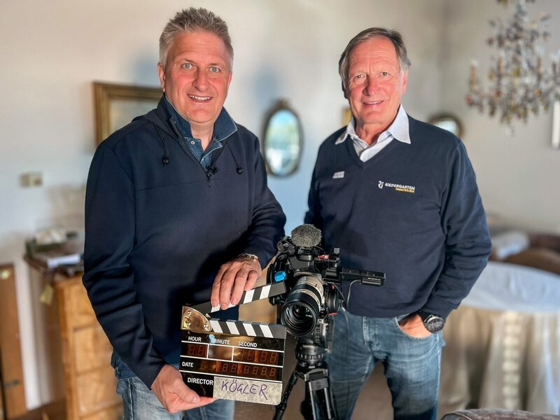 v.li.: Michael Kögler, Franz Klammer – Bild: ORF
