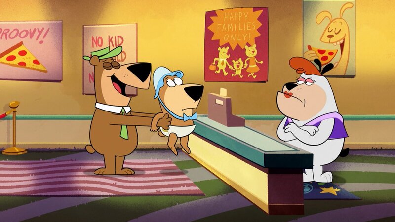 v.li:. Yogi Bear, Boo-Boo Bear, Chopper – Bild: TM & © Hanna Barbera