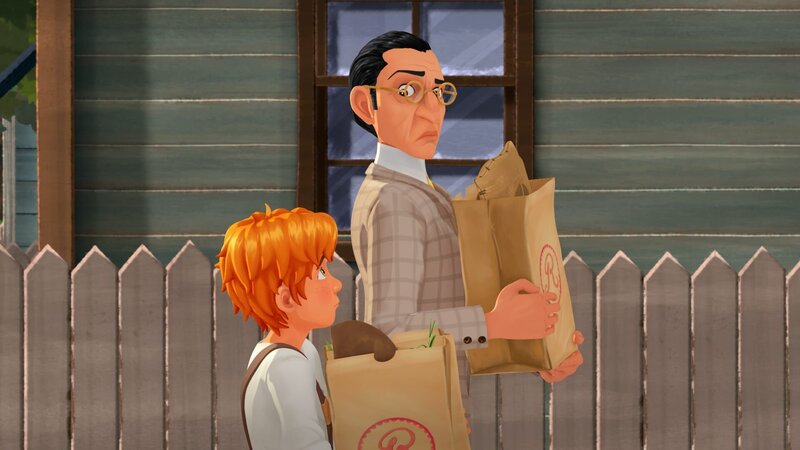 Kann Lehrer Mr. Dobbins Toms Stiefvater sein? – Bild: HR/​2019 Cyber Group