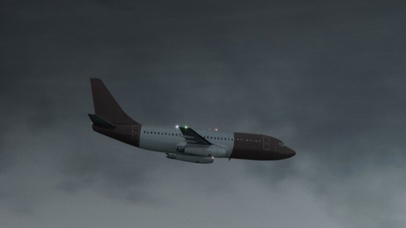 Without realizing it, Trans Peru Airlines Flight 204 is just 500 feet from the ground, and the altitude alarm begins to sound. – Bild: NGC /​ Cineflix