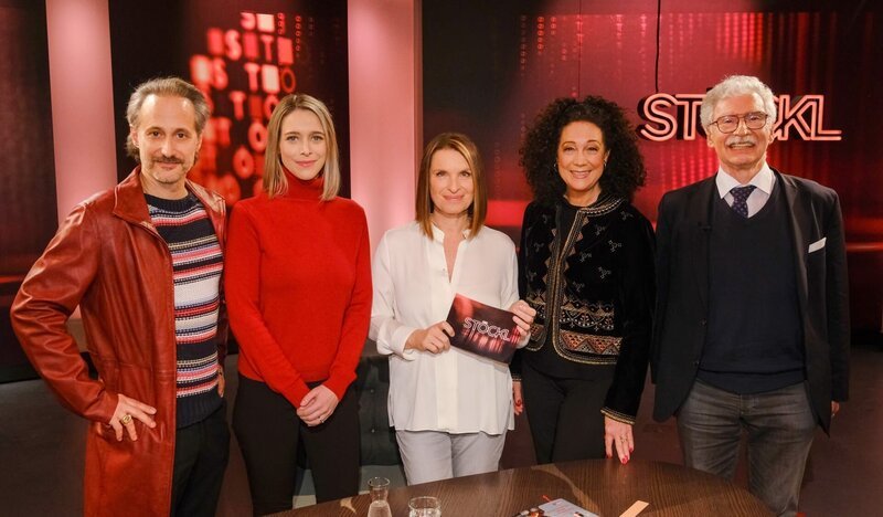 Michael Ostrowski, Mariella Gittler, Barbara Stöckl, Barbara Wussow, Eduard Strauss. – Bild: ORF/​Günther Pichlkostner