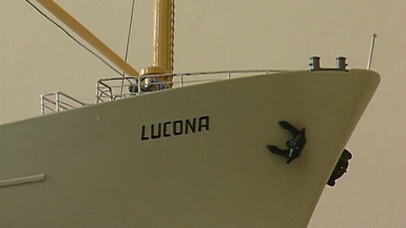 Das Frachtschiff „Lucona“. – Bild: ORF