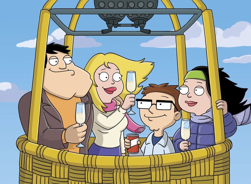 L-R: Stan, Francine, Steve, Hayley – Bild: 2007 Twentieth Century Fox Film Corporation.  All rights reserved. Lizenzbild frei