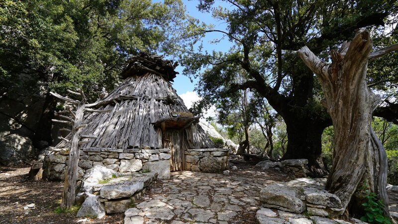 Alte Hütte, Sardinien. – Bild: ORF