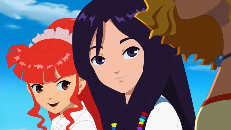 Es ist Valentinstag. Rikki und Cleo wundern sich über das Verhalten der Leute. – Bild: ZDF/​Les Cartooneurs Associés