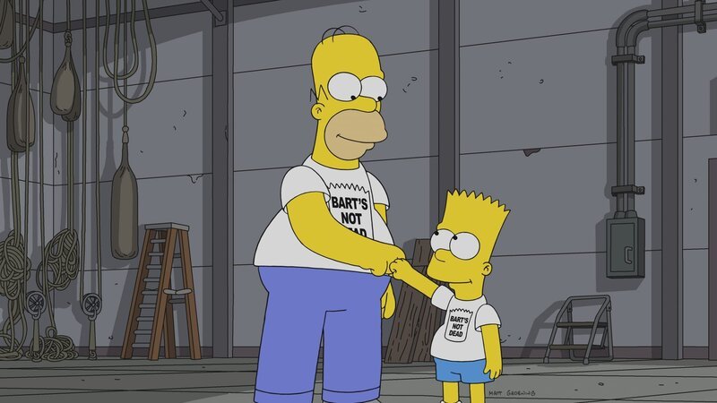 Homer (l.); Bart (r.) – Bild: Fox