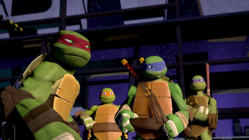 L-R: Raphael, Michelangelo, Leonardo, Donatello – Bild: ViacomCBS