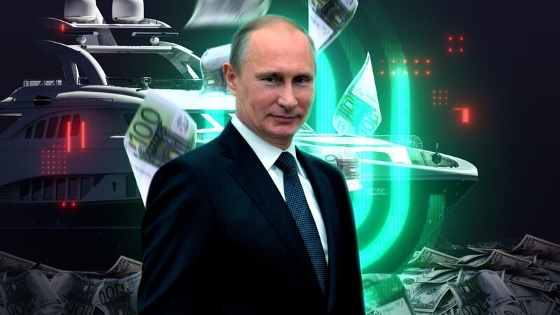 Seit dem Ukrainekrieg hat die EU Sanktionen gegen russische Oligarchen verhängt. Die Superreichen gelten als Profiteure und Unterstützer des „System Putin“, doch Scheinfirmen und Strohmänner machen es schwer, ihre Vermögen aufzuspüren. – Bild: ZDF und finally../​finally