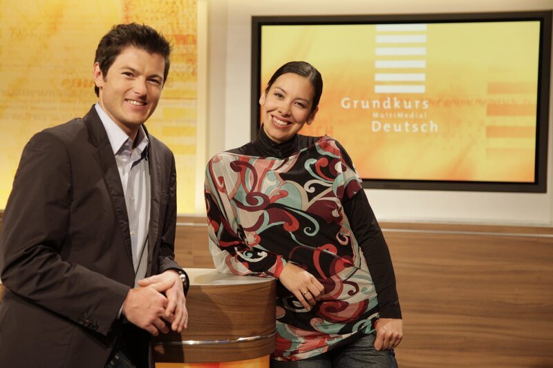 Moderator Marc Sauber und Co-Moderatorin Carolin Nyhuis. – Bild: BR