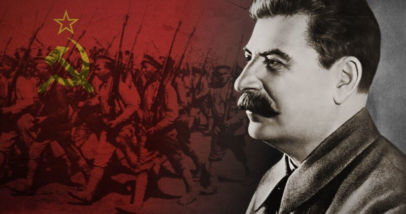 Aus dem russischen Bürgerkrieg entsteht eine neue Macht: die Sowjetunion. Lenin, Stalin und ihre Nachfolger schweißen das Land mit militärischer Macht gegen alle Widerstände zusammen. – Bild: ZDF und Tobias Lenz, Autorenkombinat