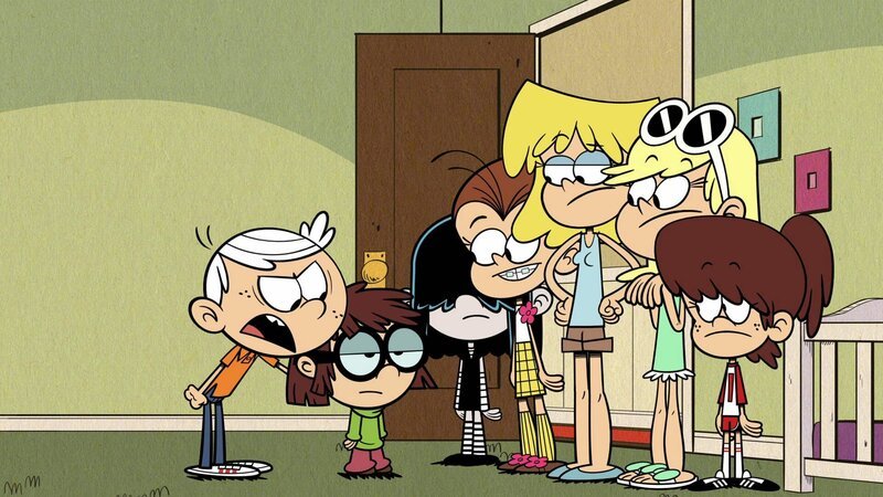 L-R: Lincoln, Lisa, Lucy, Luan, Lori, Leni, Lynn – Bild: ViacomCBS