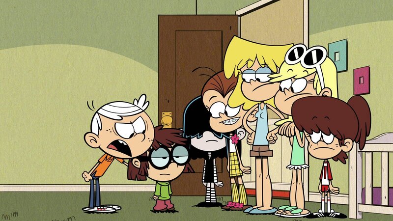 L-R: Lincoln, Lisa, Lucy, Luan, Lori, Leni, Lynn – Bild: ViacomCBS