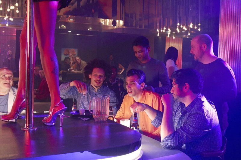 (v.l.n.r.) Mike (Eric Andre); Nikhil (Ron Mustafaa); Josh Greenberg (Jay Baruchel); Jordan (Adam Niebergall); Doug (Jacob Neayem) – Bild: 2017 Fox and its related entities. All rights reserved. /​ Michael Gibson Lizenzbild frei