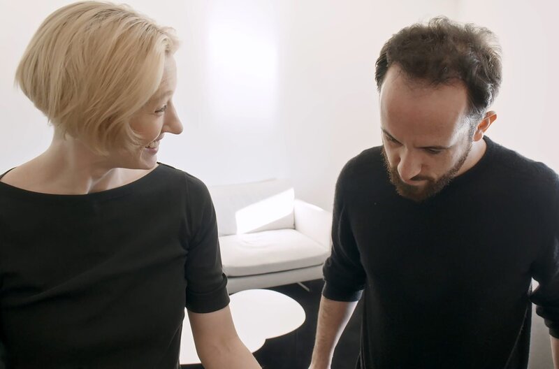 Die Dirigentin Joana Mallwitz und der Pianist Igor Levit in Paris – Bild: Accentus Music/​Michael Boomers