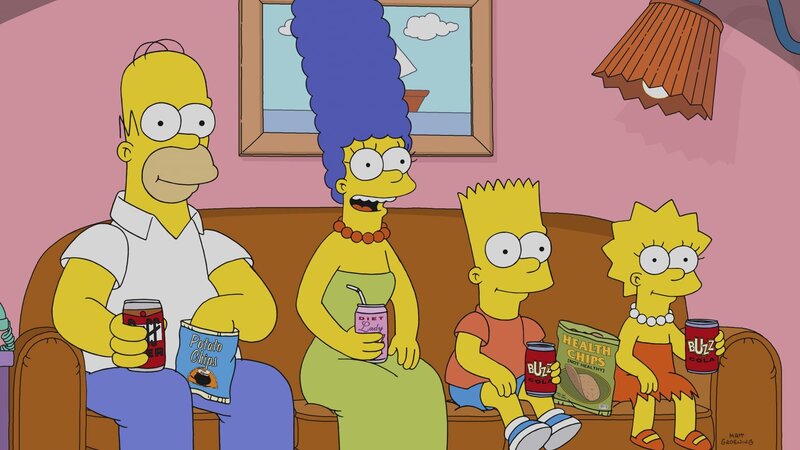 (v.l.n.r.) Homer; Marge; Bart, Lisa – Bild: Fox and its related entities