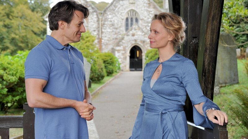 Urs Remond (Brad), Catherine Flemming (Jane). – Bild: ORF/​ZDF/​Jon Ailes