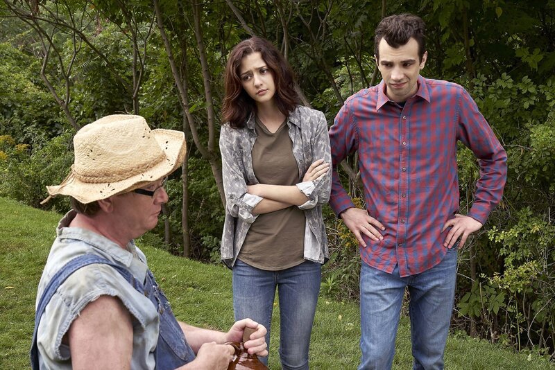 (v.l.n.r.) Tom (Mark McKinney); Lucy (Katie Findlay); Josh Greenberg (Jay Baruchel) – Bild: Fox and its related entities