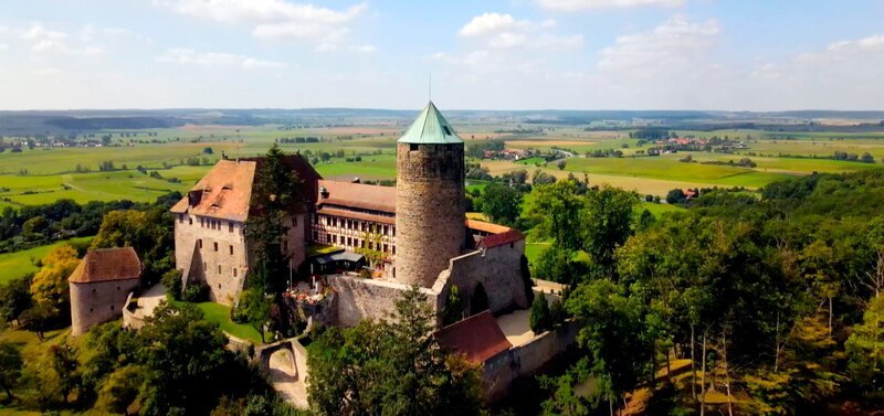 Burg Colmberg auf der Frankenhöhe. – Bild: B.O.A. Videofilmkunst GmbH/​BR/​André Knauer
