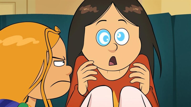 Marine kann es kaum glauben: Wendys ist wirklich hypnotisiert – sie tut nicht nur so! – Bild: NDR/​Bamboo Production/​Samka Productions