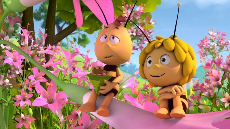 Dieser Pollen liegt Willi schwer im Magen. – Bild: ZDF/​Studio100 Animation
