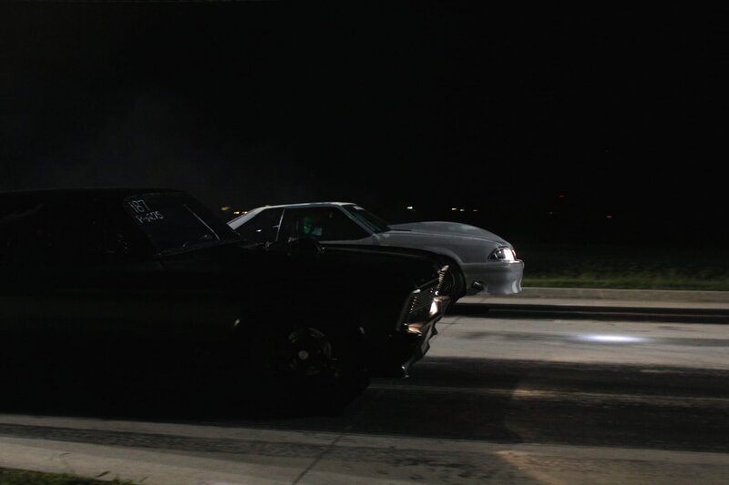 The Deathtrap catches air as Chuck guns it off the light. – Bild: Discovery Communications