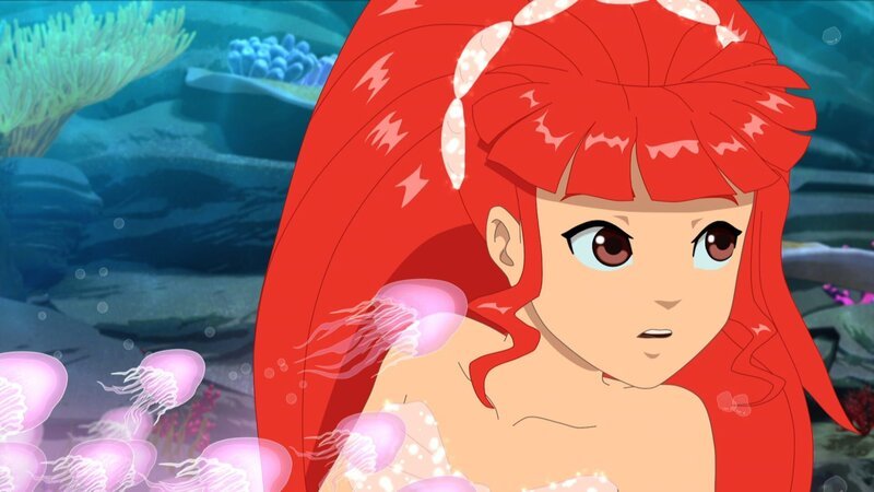 Die Quallen kommen Rikki gefährlich nah. – Bild: ZDF/​Les Cartooneurs Associés