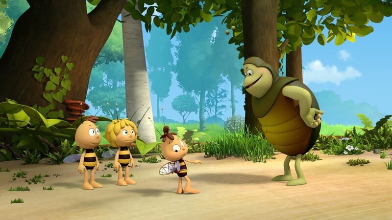 Theo dankt Kurt. – Bild: ZDF/​Studio100 Animation