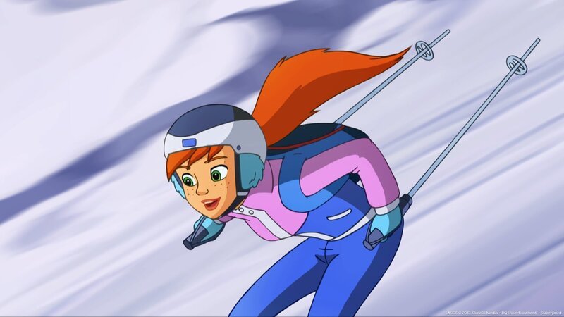 Zoé hat viel Spaß beim Skifahren. – Bild: ZDF/​Lassie
