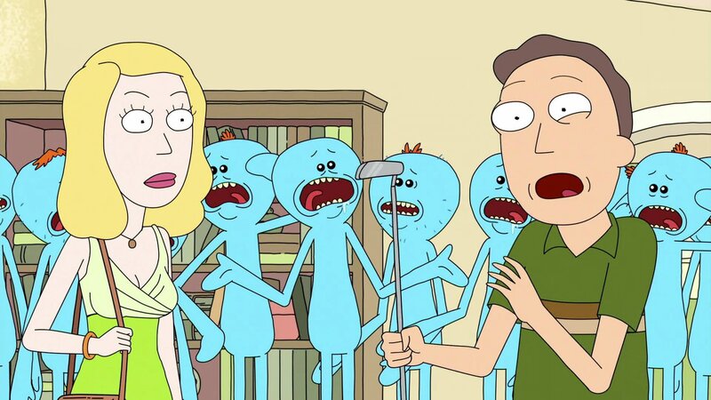 Vorne, l-r: Beth, Jerry – Bild: Paramount