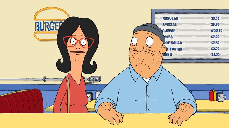 v.li.: Linda, Teddy – Bild: Paramount /​ BOB’S BURGERS