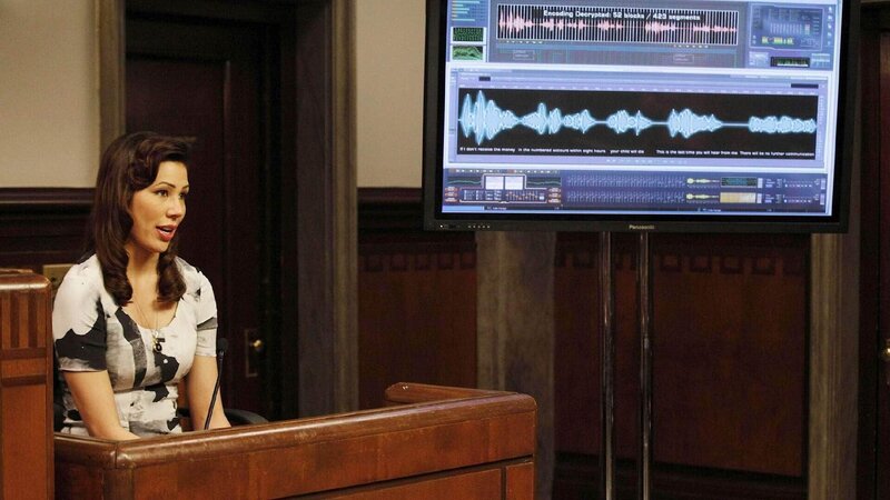 Angela (Michael Conlin) ist bei dem Prozess gegen die als „Totengräberin“ bekannt gewordene Serienkillerin Heather Taffet als Zeugin geladen. – Bild: SUPER RTL /​ FOX