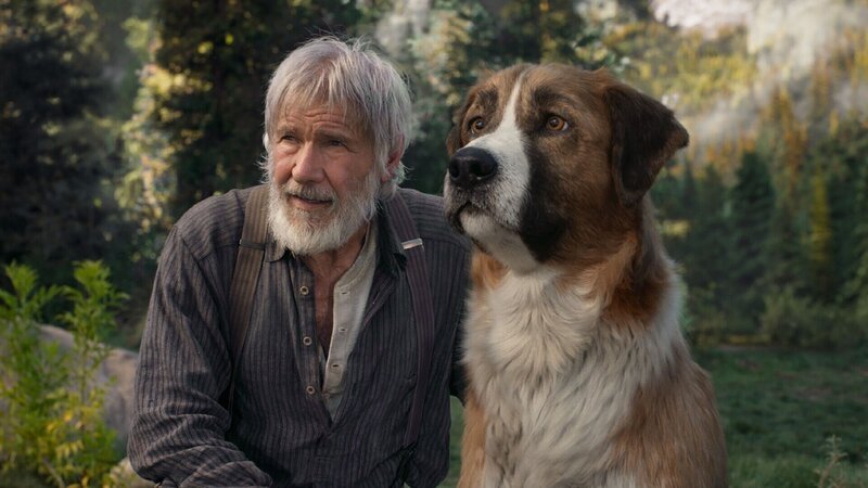 John Thornton (l. Harrison Ford) und Buck Die Verwendung des sendungsbezogenen Materials ist nur mit dem Hinweis und Verlinkung auf RTL+ gestattet. – Bild: RTL / Twentieth Century Fox Film Corporation John Thornton (l. Harrison Ford) und Buck Die Verwendung des sendungsbezogenen Materials ist nur mit dem Hinweis und Verlinkung auf RTL+ gestattet. – Bild: RTL / Twentieth Century Fox Film Corporation
