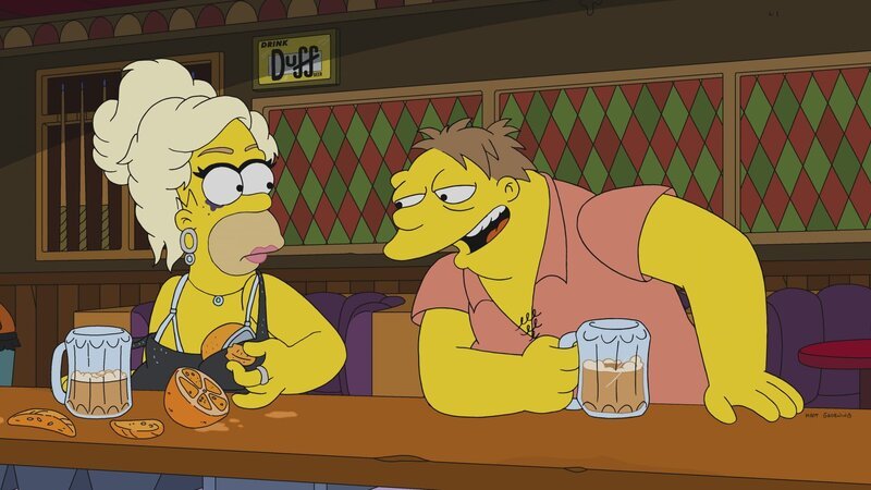 Homer (l.); Barney (r.) – Bild: Fox and its related entities