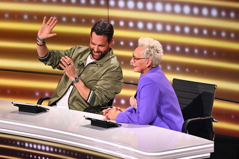 Matthias Killing (l.); Bärbel Schäfer (r.) – Bild: Seven.One /​ Willi Weber