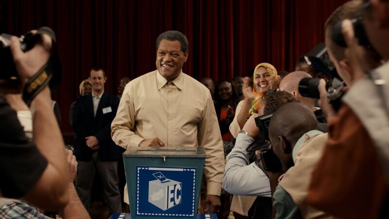 Nelson Mandela (Laurence Fishburne) – Bild: SECRET WORLD SURE TRADE (PTY) LTD. /​ THE HISTORY CHANNEL