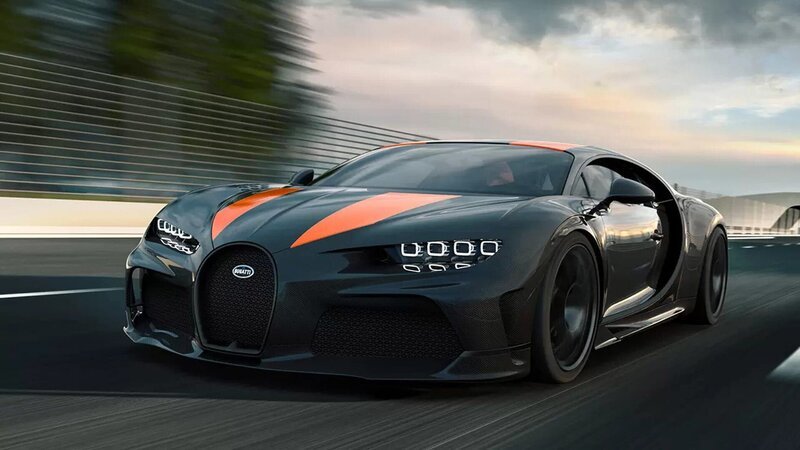 Der Bugatti Chiron Super Sport 300+ erreichte im Jahr 2019 als erstes Serienfahrzeug eine Geschwindigkeit von über 480 Kilometern pro Stunde. – Bild: WeltN24 GmbH