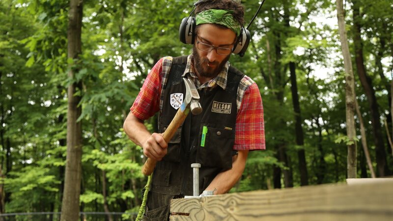 During the build. – Bild: Discovery Communications