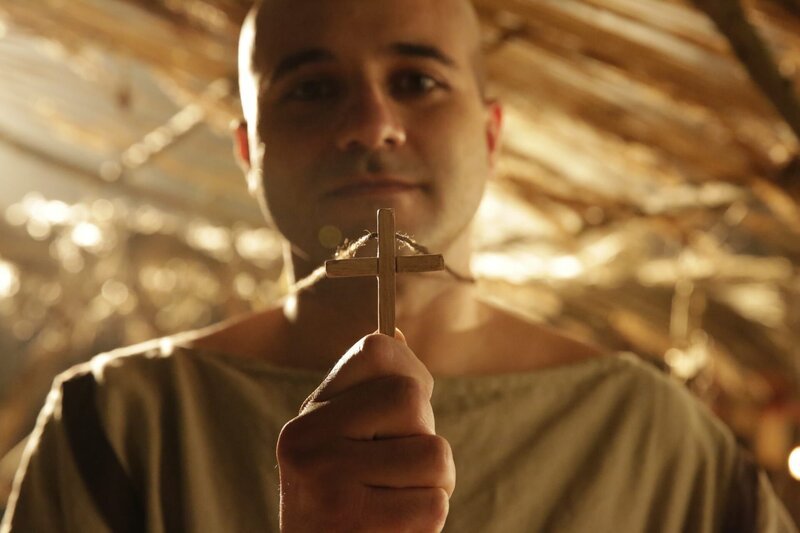 Nachstellung: Ein christlicher Missionar im Ägypten der Römerzeit. – Bild: BBC/​BR/​Blink Films/​Olivia Hansen