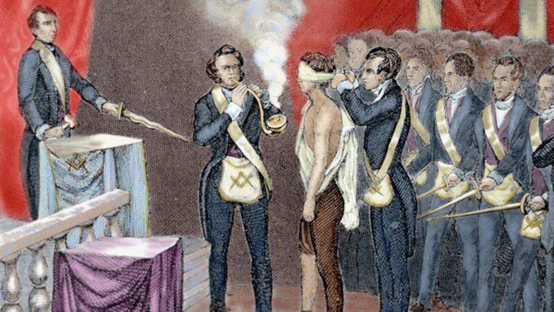 Seit jeher pflegen die Freimaurer ihre Traditionen – darunter festliche Zeremonien und Aufnahmerituale. – Bild: WeltN24 GmbH/​THE BRIDGEMAN ART