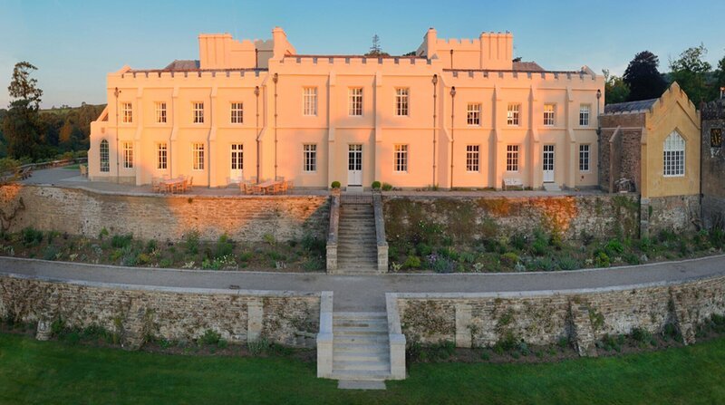 Schloss Pentillie Castle am frühen Morgen. – Bild: SWR/LMA Schloss Pentillie Castle am frühen Morgen. – Bild: SWR/LMA