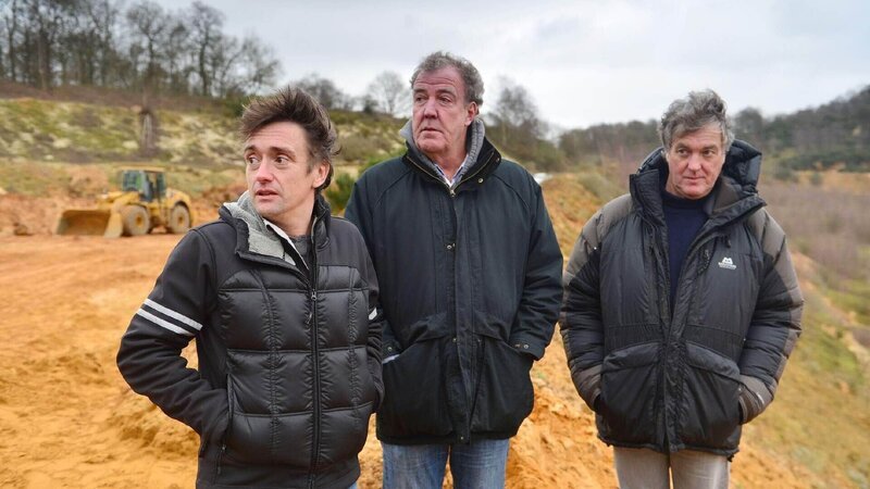 V.l.: Richard Hammond, Jeremy Clarkson, James May – Bild: TVNOW /​ © BBC Worldwide