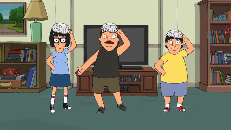 L-R: Tina, Zeke, Gene – Bild: Paramount /​ FOX /​ BOB’S BURGERS © 2021 by 20th Television.