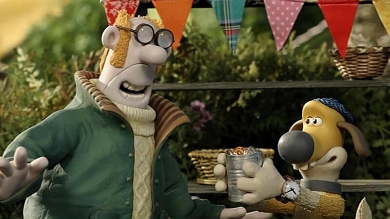 Bitzer hat alle Waren verkauft und gibt dem Farmer die Dose mit den Einnahmen. – Bild: WDR/​Aardman Animation Ltd./​BBC