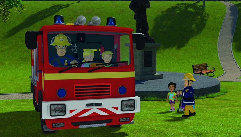 Sarah und James dürfen in Jupiter mitfahren. – Bild: KiKA/​Prism Art & Design Limited