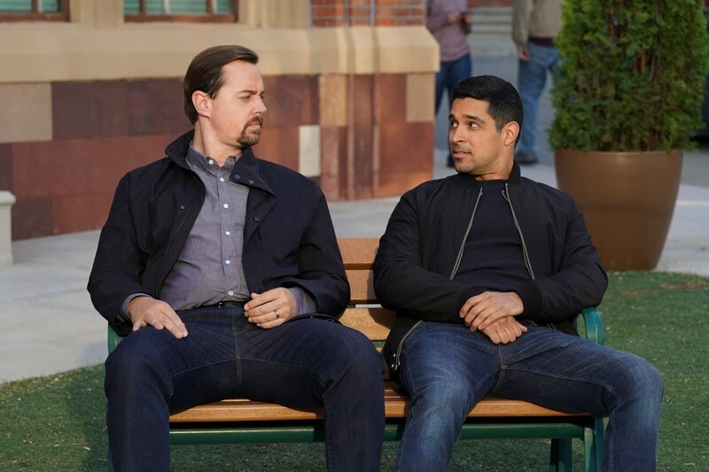 Timothy McGee (Sean Murray, l.); Nick Torres (Wilmer Valderrama, r.) – Bild: CBS Studios Inc.