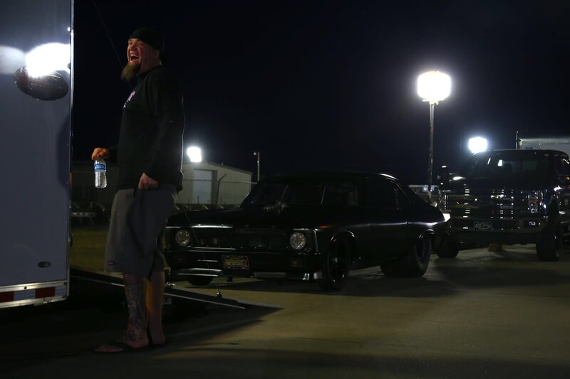 Shawn lächelt, nachdem der Murder Nova einen der schnellsten Testhits des Abends hingelegt hat. – Bild: Discovery Communications