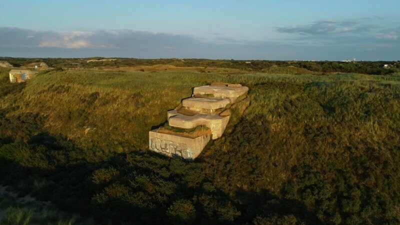 Die Reste des Atlantikwalls in Schweveningen, Niederlande. – Bild: Sebastian Felsch