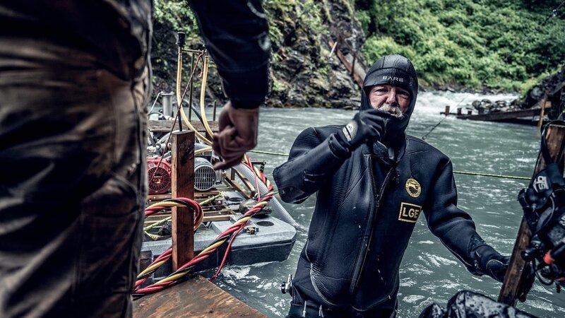 Fred Hurt in his diving gear – Bild: Discovery Communications, LLC/​Nigel Dupont